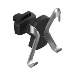 X Clip Air Vent Car Mount Holder for Phone KIK211 (Silver)